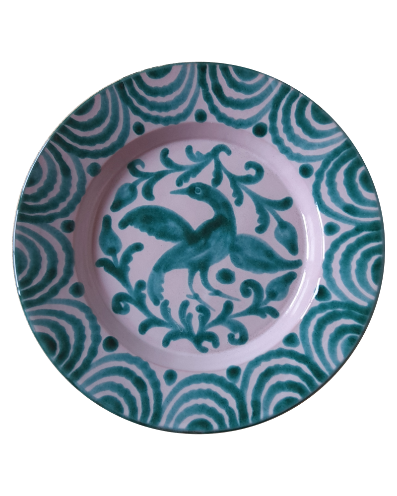 Vintage “Margarita” Ceramic Wall Plate — CASA PLETÓRICA — Handmade